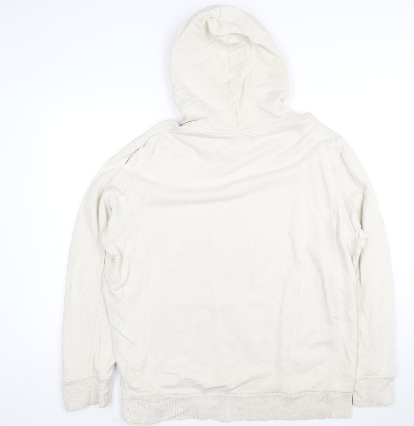 Levi’s Men’s Beige Pullover Hoodie XL Fleece Cotton Blend