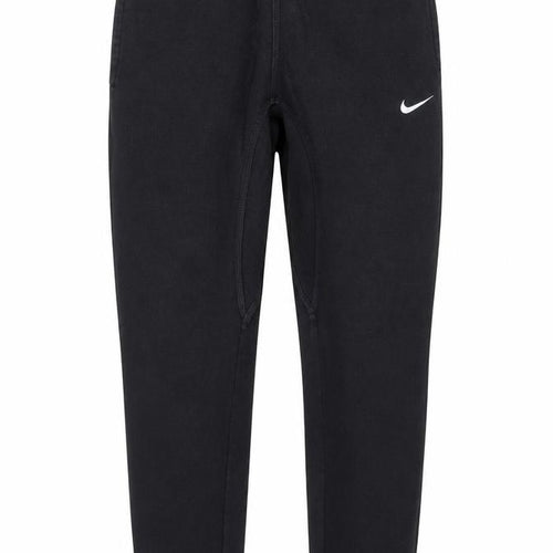 Nike Men's Black Jogger Sweatpants S Regular Fit Tapered Cotton Blend