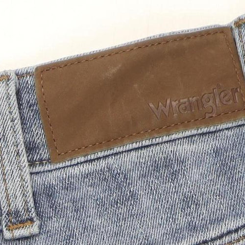 Wrangler Men's Blue Straight Leg Denim Jeans W33 L32