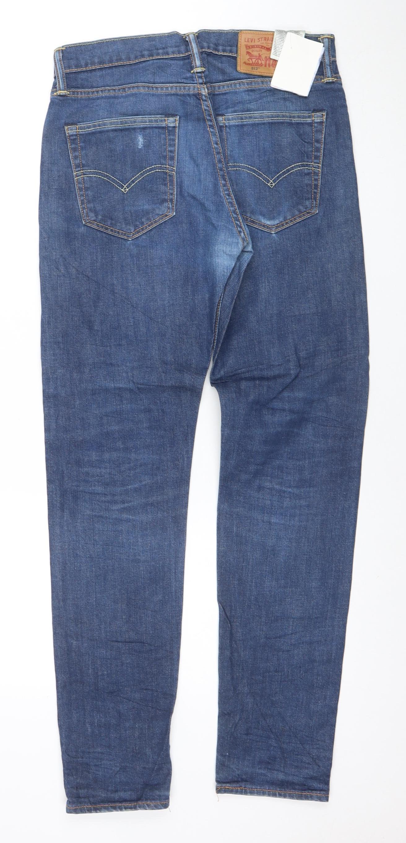 Levi’s 512 Men’s Blue Slim Fit Denim Jeans W29 L32