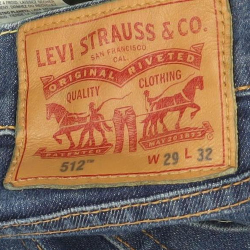 Levi’s 512 Men’s Blue Slim Fit Denim Jeans W29 L32