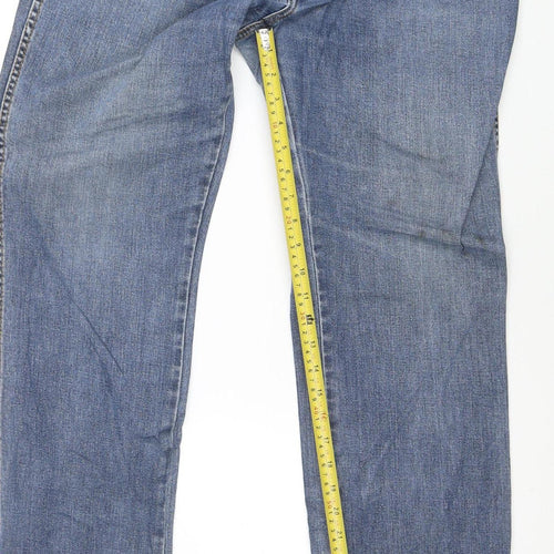 Wrangler Men's Blue Texas Stretch Straight Fit Jeans W36 L36