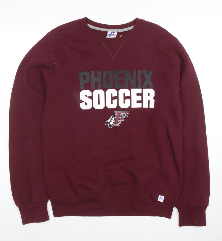 Russell Athletic Men's Red Small Pullover Sweatshirt Phoenix Soccer