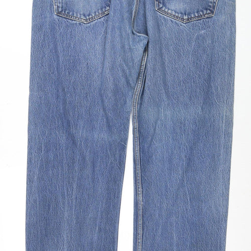 Levi's 501 Men Blue 34x40 Straight Leg Denim Jeans