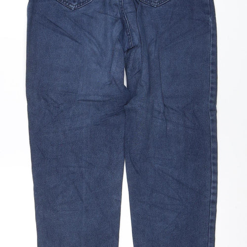 Lee Women Blue High Waist Straight Leg Vintage Denim Jeans Size 30
