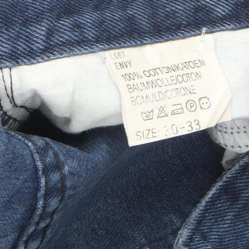 Lee Women Blue High Waist Straight Leg Vintage Denim Jeans Size 30