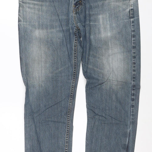Levi's 502 Men's Blue Regular Fit Straight Denim Jeans W34 L30