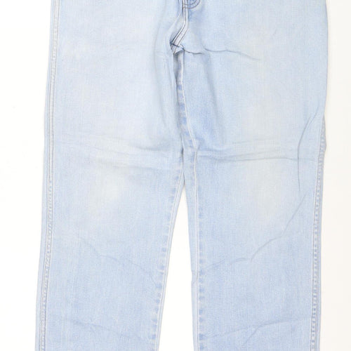 Wrangler Men's Blue Regular Fit Straight Leg Jeans W32 L30