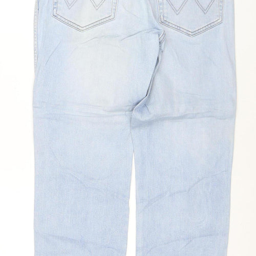 Wrangler Men's Blue Regular Fit Straight Leg Jeans W32 L30