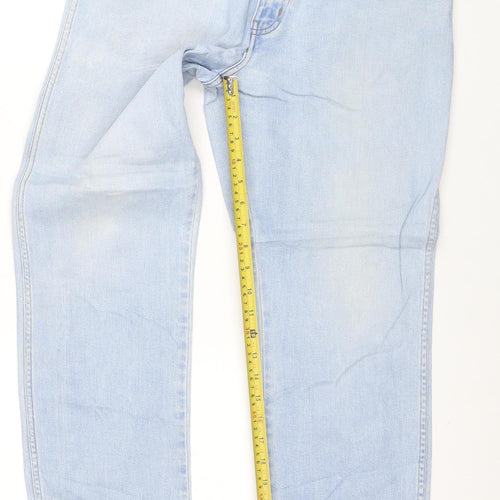 Wrangler Men's Blue Regular Fit Straight Leg Jeans W32 L30