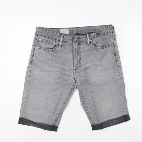 Levi's Men's Grey Denim Regular Fit Chino Shorts W33 L34