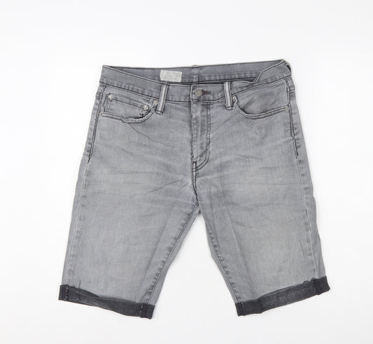 Levi's Men's Grey Denim Regular Fit Chino Shorts W33 L34