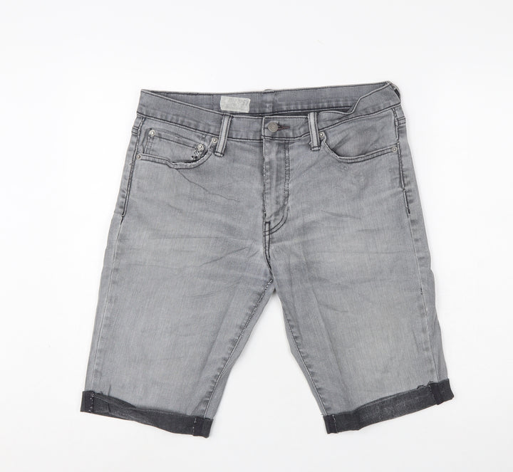 Levi's Men's Grey Denim Regular Fit Chino Shorts W33 L34