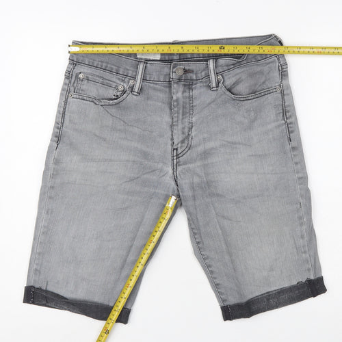Levi's Men's Grey Denim Regular Fit Chino Shorts W33 L34