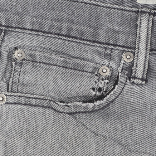 Levi's Men's Grey Denim Regular Fit Chino Shorts W33 L34