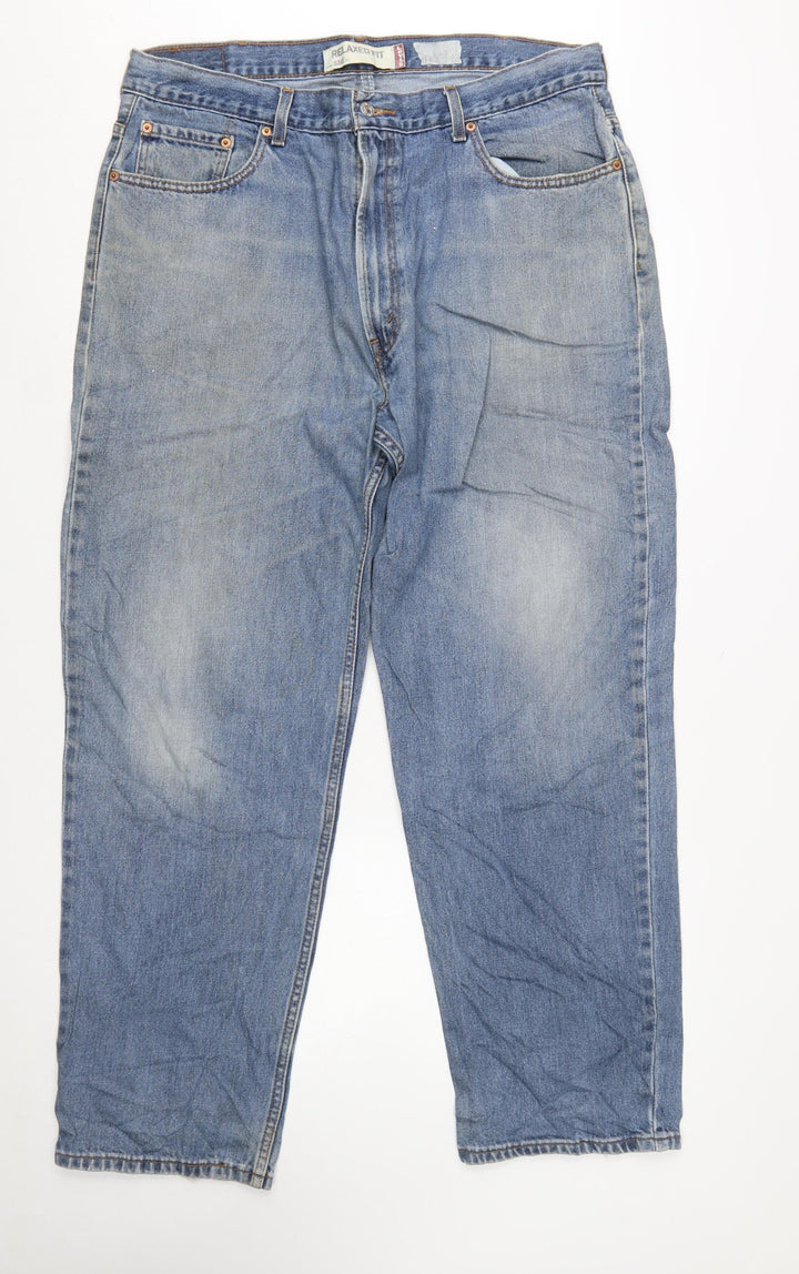 Levi’s Men’s Blue 550 Relaxed Fit Straight Jeans W40 L32