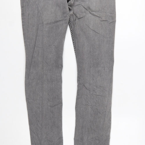 Levi’s 511 Men's Grey Slim Fit Jeans W33 L34 Cotton Denim
