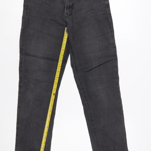 Levi’s Women Black 711 Slim Fit Mid Rise Denim Jeans W27 L32