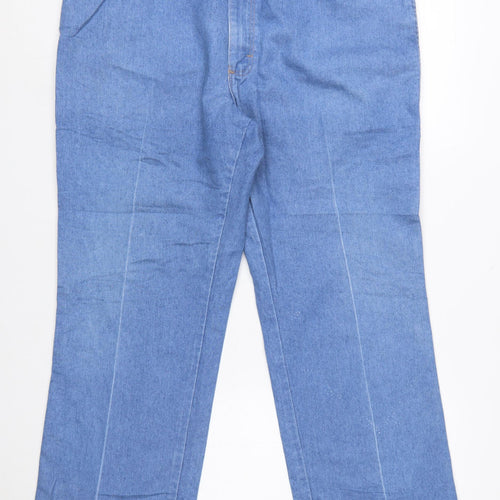 Wrangler Women's Blue Straight Leg Denim Jeans Size 40 Regular