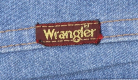 Wrangler Women's Blue Straight Leg Denim Jeans Size 40 Regular
