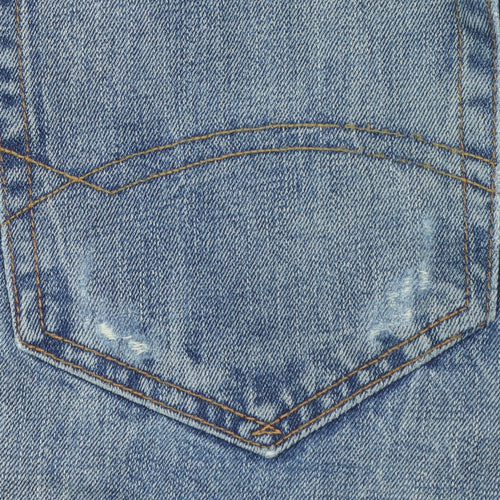 Tommy Hilfiger Men's Blue Straight Fit Denim Jeans 30W 32L