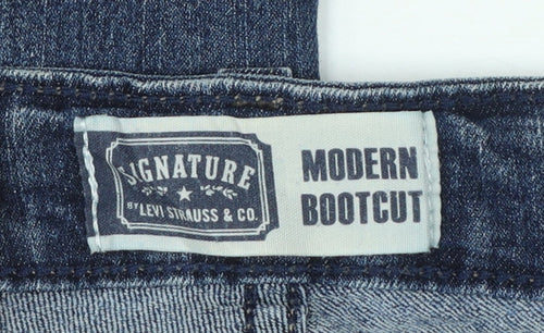 Levi Strauss Women’s Blue Bootcut Stretch Denim Jeans Size 14