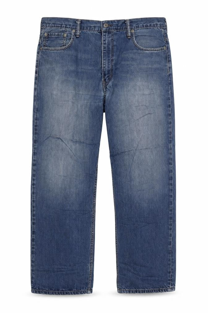 Levi's Men's Blue Straight Leg W40 L32 Denim Jeans