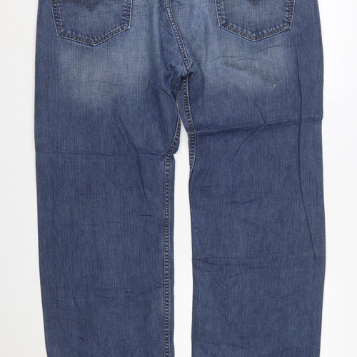 Levi's Men's Blue Straight Leg W40 L32 Denim Jeans