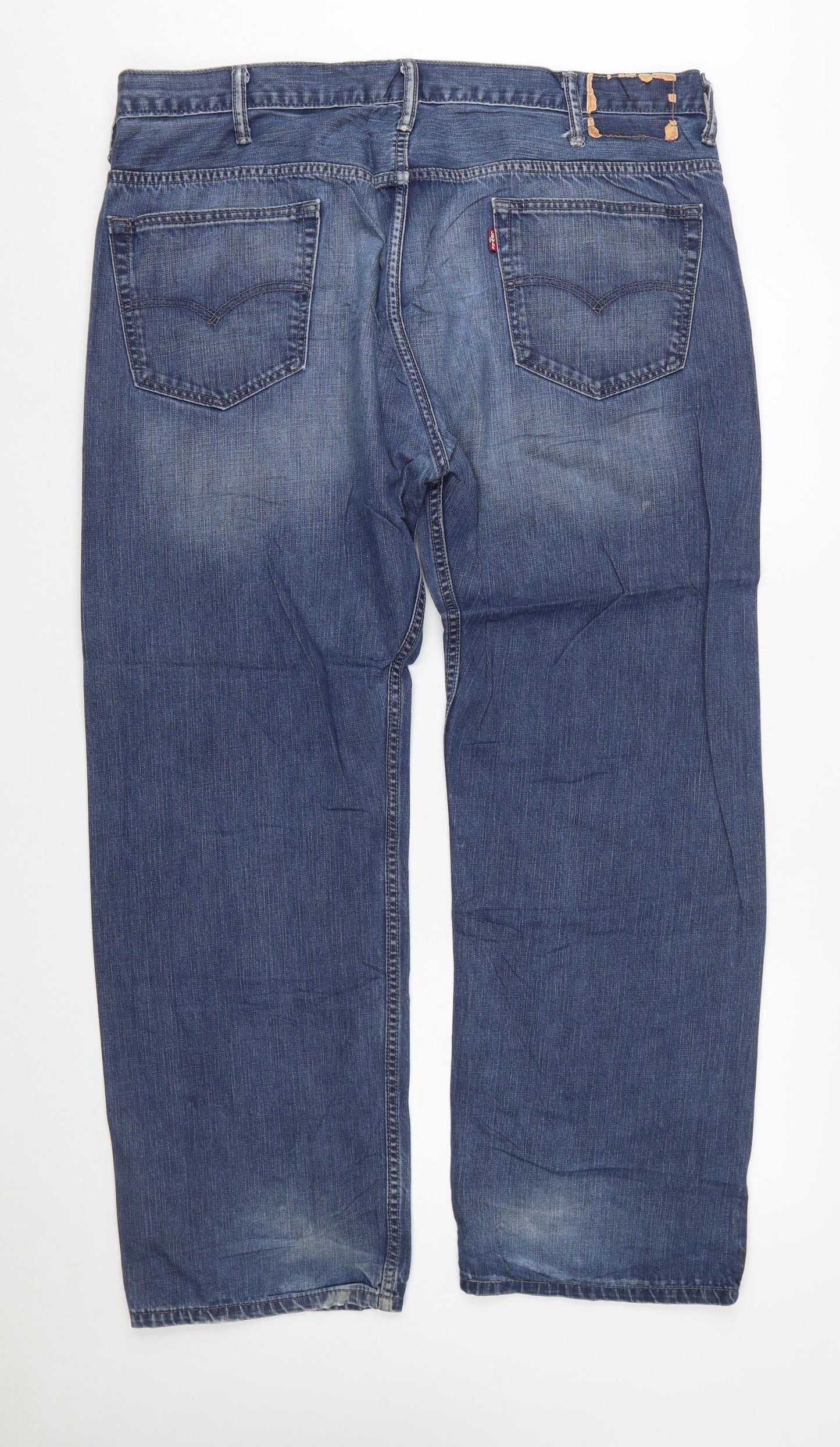 Levi's Men's Blue Straight Leg W40 L32 Denim Jeans