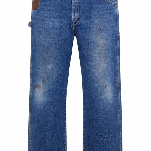 Wrangler Riggs Workwear Men's Blue 40x32 Straight Leg Jeans