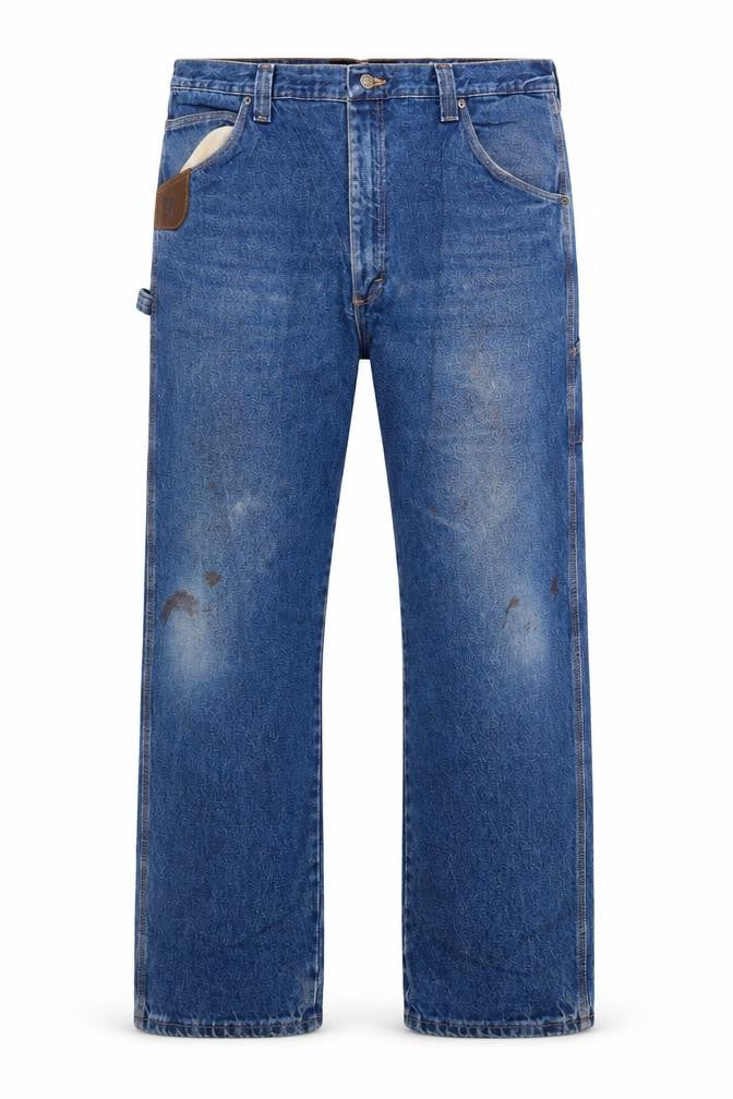 Wrangler Riggs Workwear Men's Blue 40x32 Straight Leg Jeans