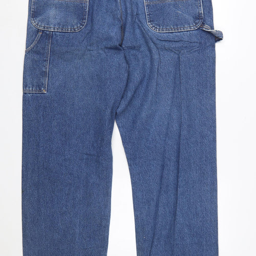 Wrangler Riggs Workwear Men's Blue 40x32 Straight Leg Jeans