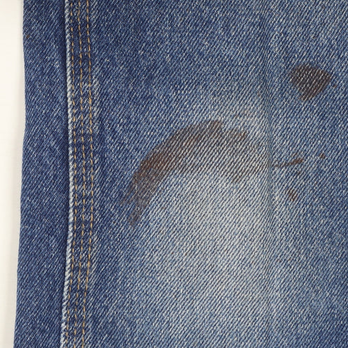 Wrangler Riggs Workwear Men's Blue 40x32 Straight Leg Jeans