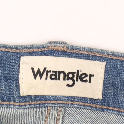 Wrangler Men's Blue Straight Regular Fit Jeans W34 L32