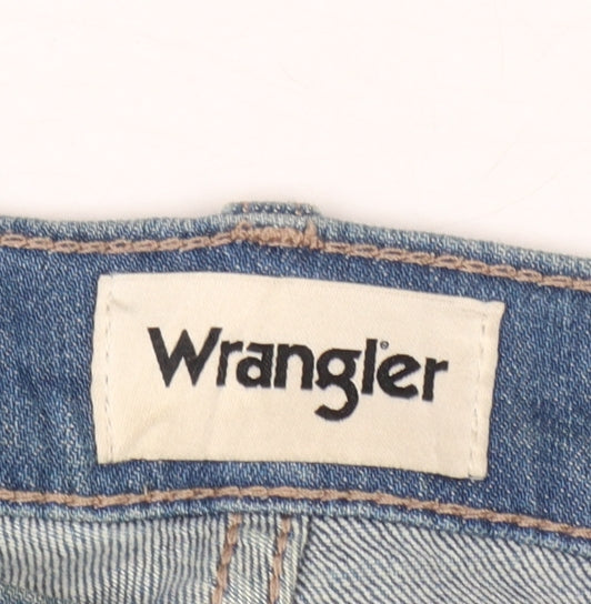 Wrangler Men's Blue Straight Regular Fit Jeans W34 L32