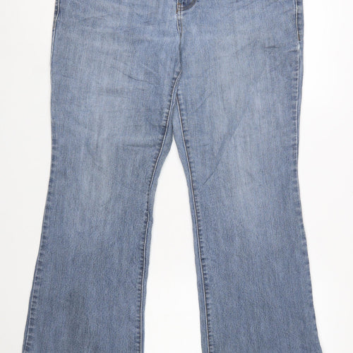Faded Glory Women’s Blue Bootcut Denim Jeans Size 14P