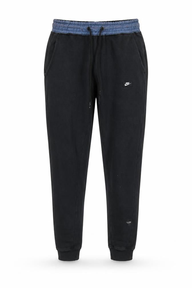 Nike Men's Black Jogger Sweatpants S Elastic Waist Fleece