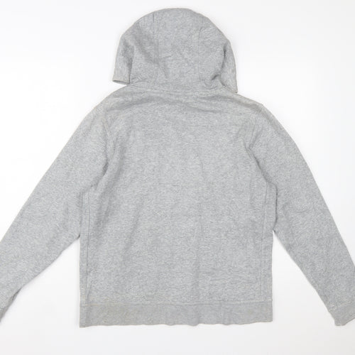 Nike Boys Grey Pullover Hoodie XL 13-15 Years Cotton Blend Casual
