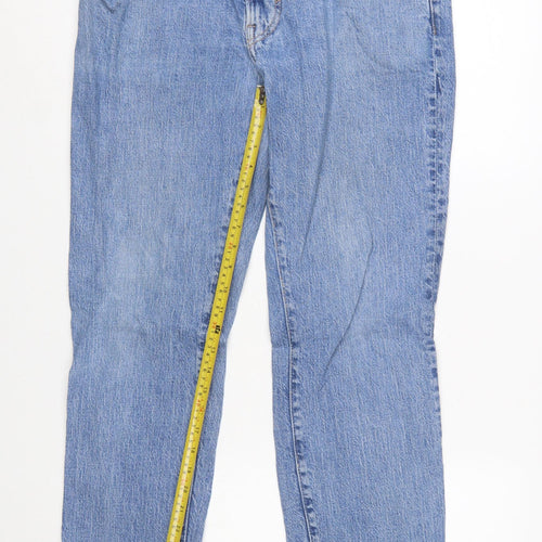 Lee x H&M Men's Blue Straight Denim Jeans 32/32 Regular Fit