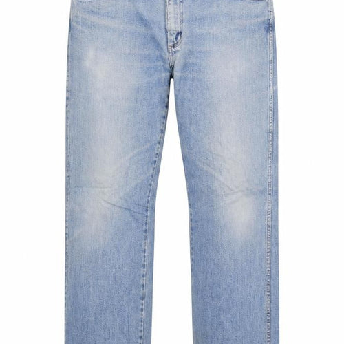 Wrangler Mens Blue Regular Fit Straight Denim Jeans W36 L32