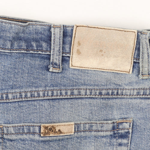 Wrangler Mens Blue Regular Fit Straight Denim Jeans W36 L32