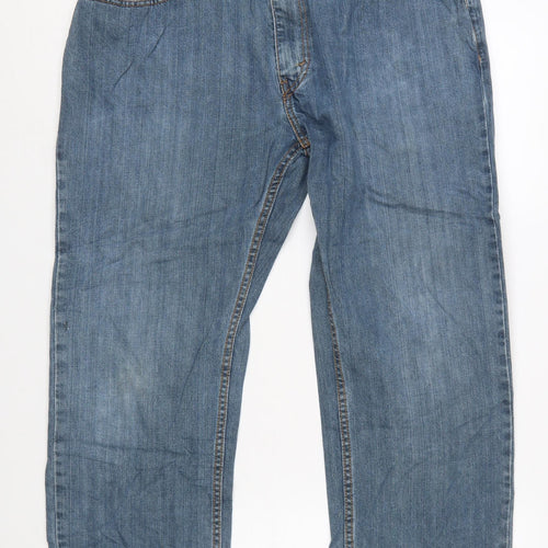 Levi Strauss Men Blue 559 Regular Straight Denim Jeans W36 L30