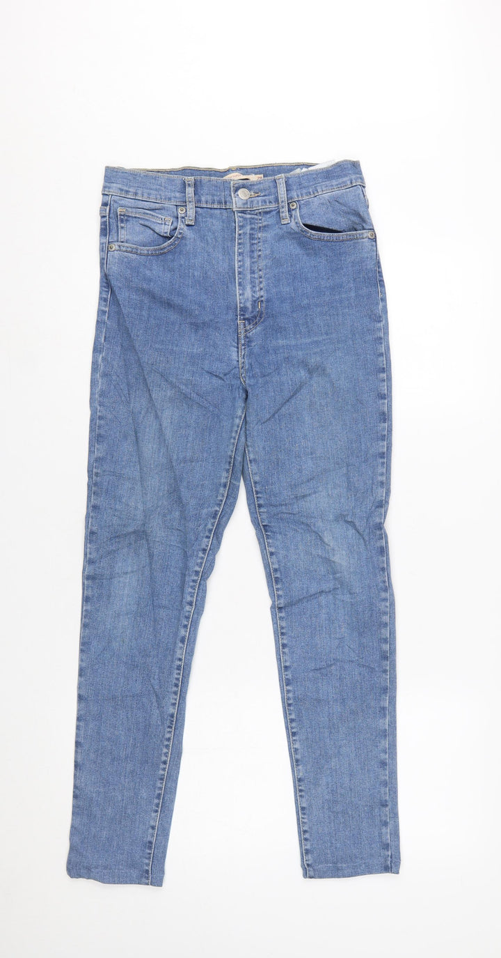 Levi's Women Blue 29 High Rise Mile High Super Skinny Jeans