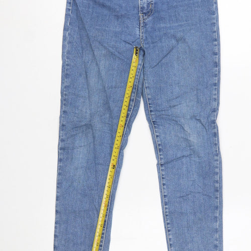 Levi's Women Blue 29 High Rise Mile High Super Skinny Jeans