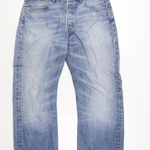 Levi's 508 Men's Blue Straight Leg Jeans 33W 32L Denim