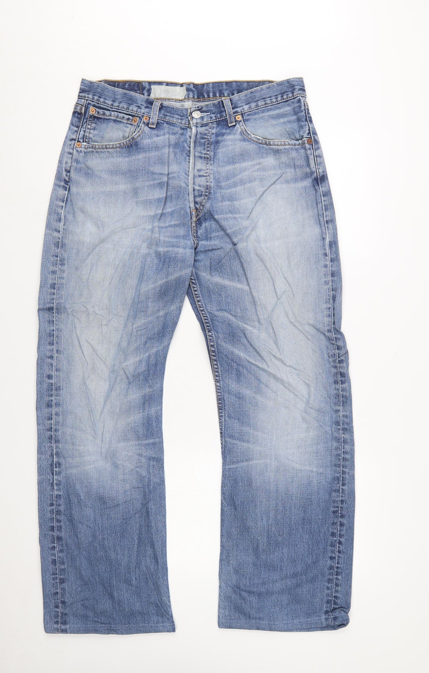 Levi's 508 Men's Blue Straight Leg Jeans 33W 32L Denim