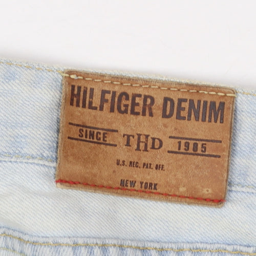 Tommy Hilfiger Men's Light Blue Straight Fit Denim Jeans W32 L34