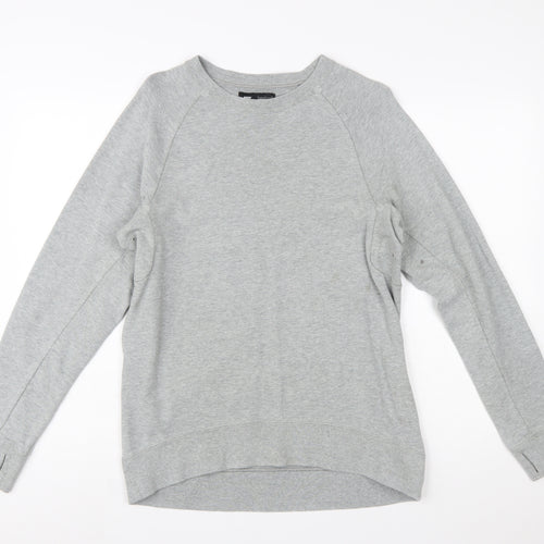 Nike SB Men's Grey Crew Neck Long Sleeve Pullover Sweatshirt Size S