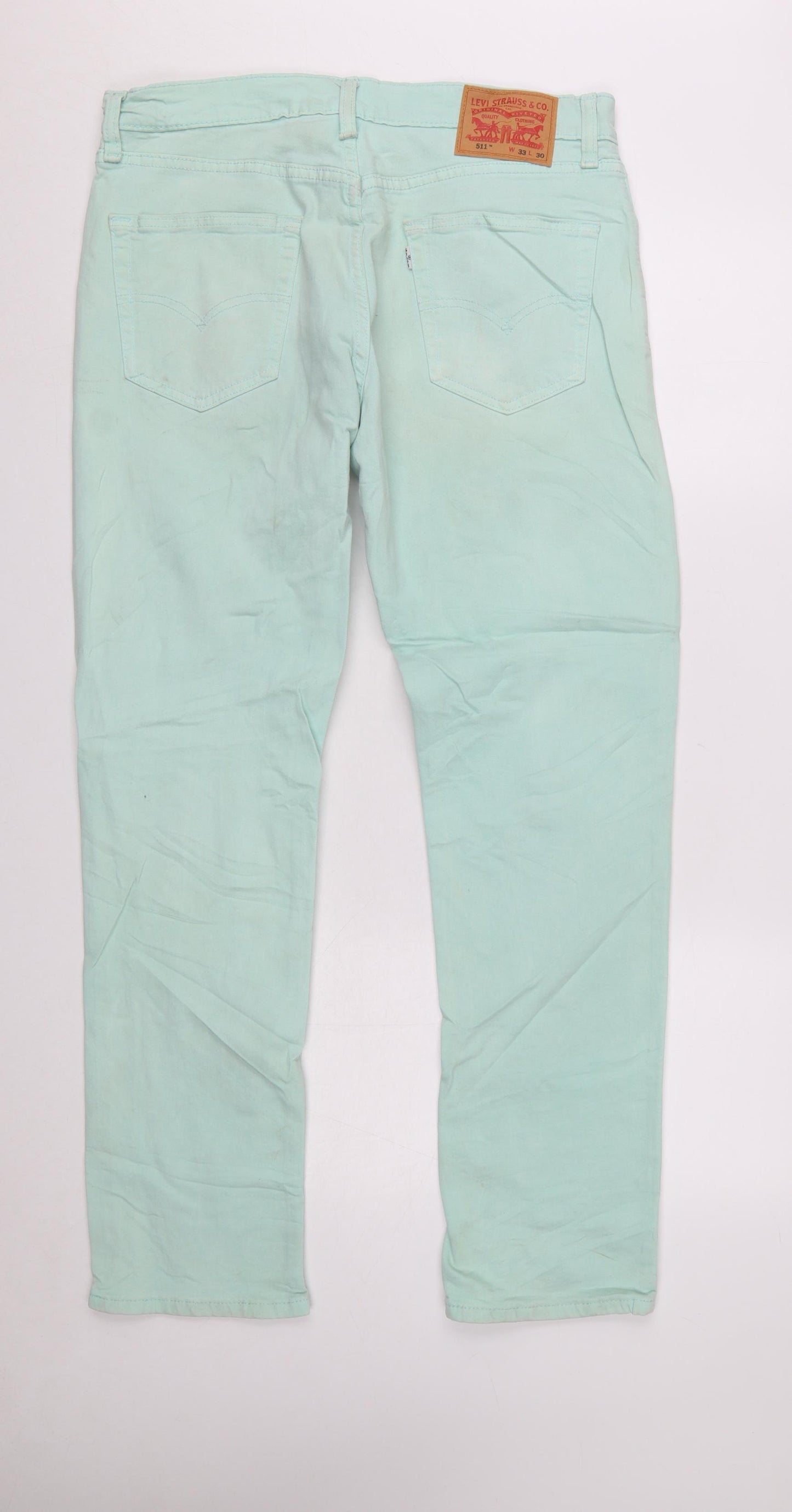Levi's 511 Men's Green Slim Fit Jeans W33 L30