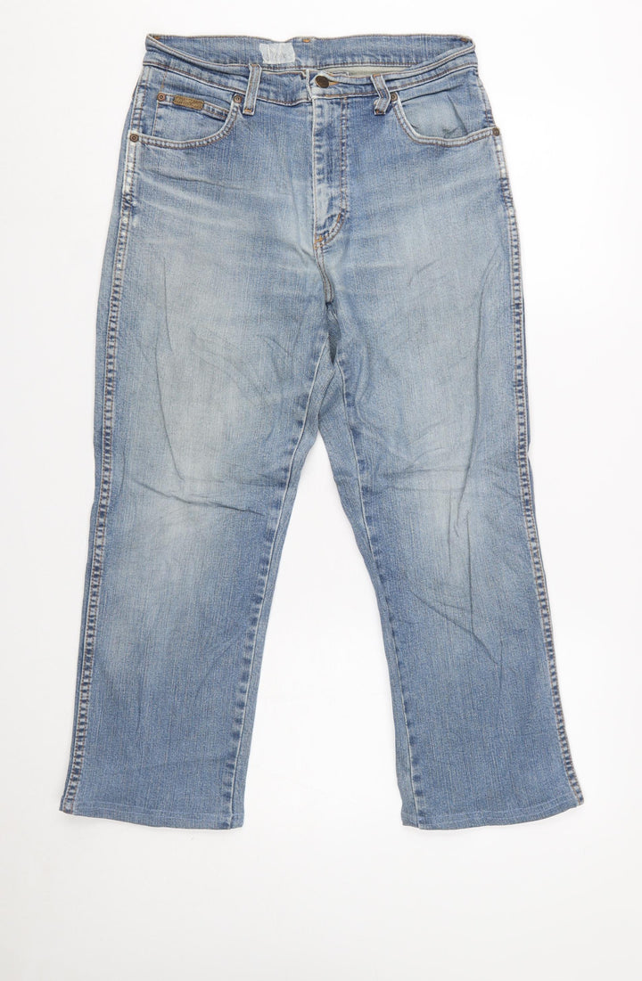 Wrangler Men's Blue Texas Regular Fit Straight Denim Jeans W32 L34